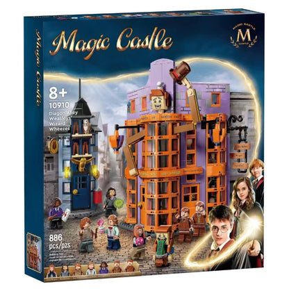 Weasleys Wizard Wheezes street view building block set, main product image