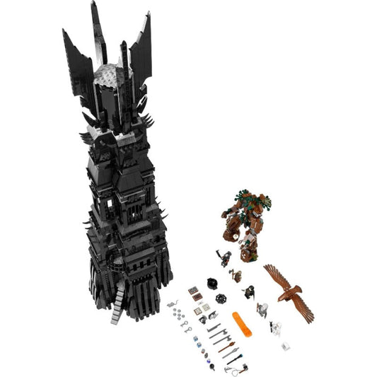 Tower of Orthanc building block set assembled