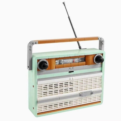 Additional product photo of the bricks-only retro radio option