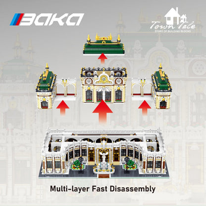 Luxurious Grand Palace Building Block Set – 11930 PCS – detail view 1