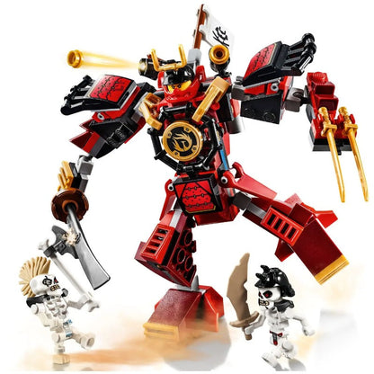 Samurai Mech 154-piece building block set main product photo