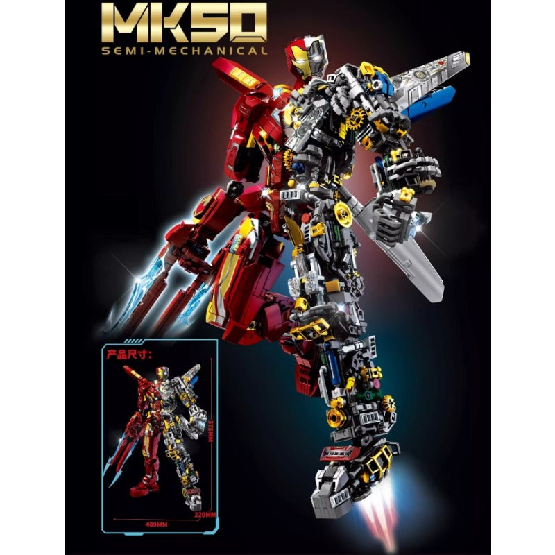 Advanced Battle Armor Mech building block set detail view 2