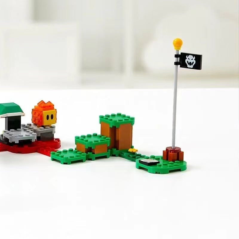 Volcano Boss Battle Expansion building block set detail view 4