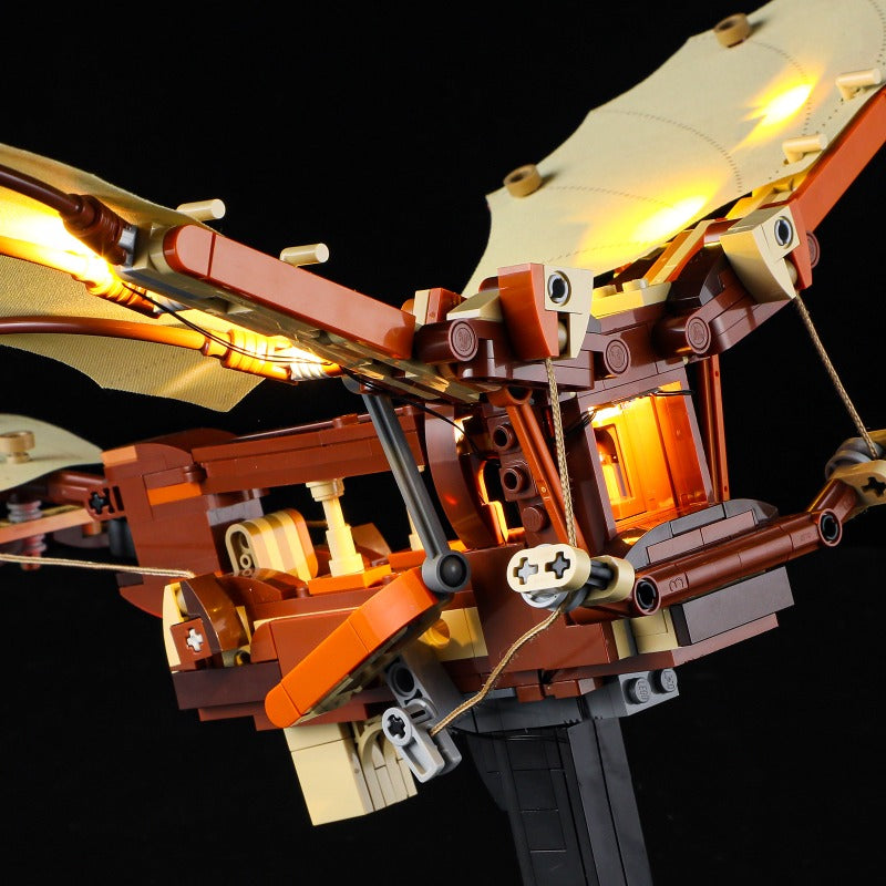 Leonardo da Vinci flying machine set detail, additional photo 6