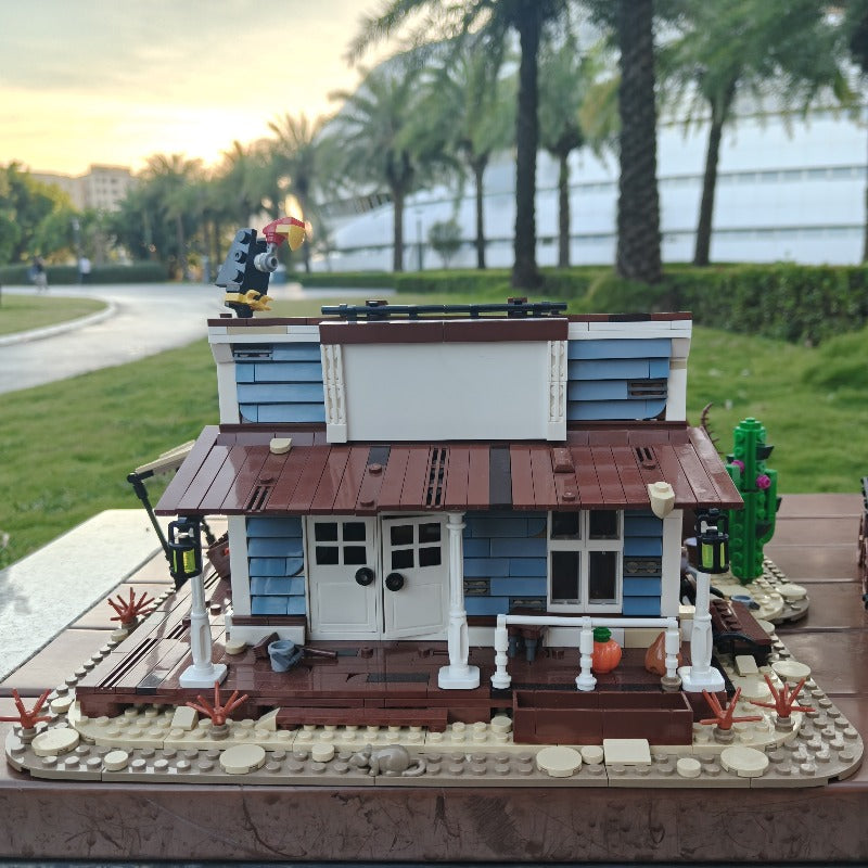 General Store building block model, close-up detail