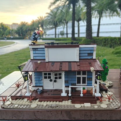 General Store building block model, close-up detail