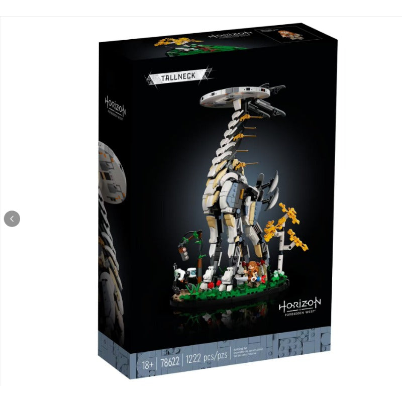 Finished Tallneck building block model for display