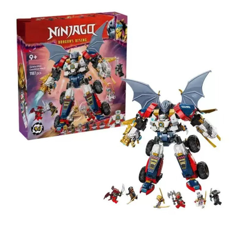 Zane's Ultra Combiner Mech building block set, 1187-piece ABS plastic model