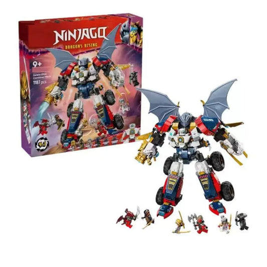 Zane's Ultra Combiner Mech building block set, 1187-piece ABS plastic model