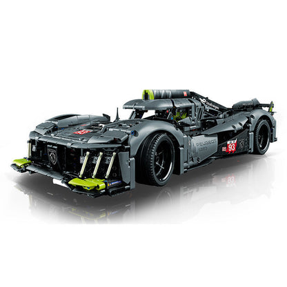 Peugeot 9X8 Le Mans hypercar racing car building block set