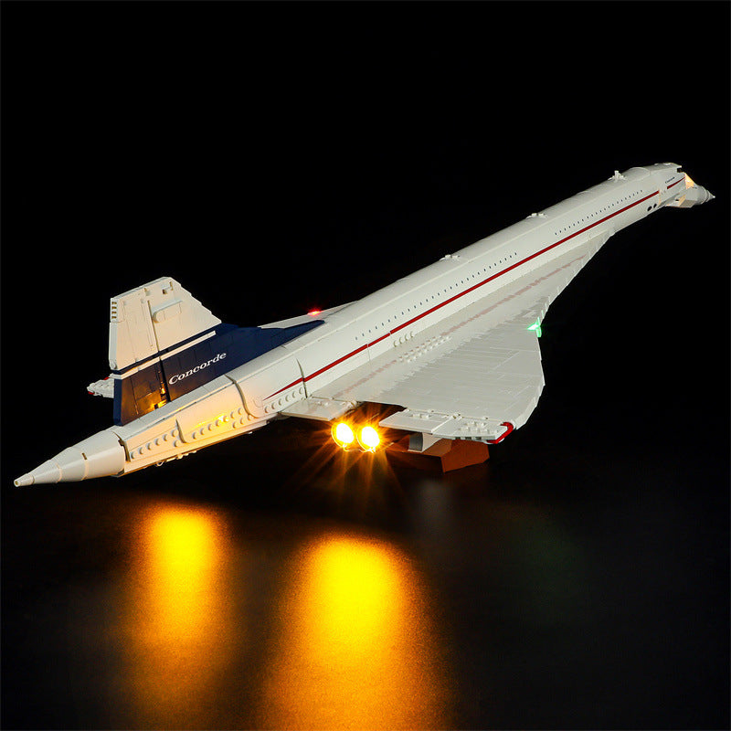 Another angle of the Concorde aircraft display model