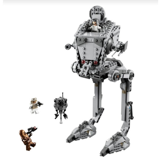Assembled Hoth AT-ST building block set with 586 pieces