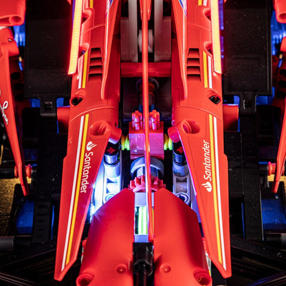 Formula racing car block set, alternate angle two