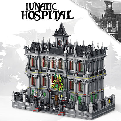 Lunatic Hospital Horror Building Set front view display model