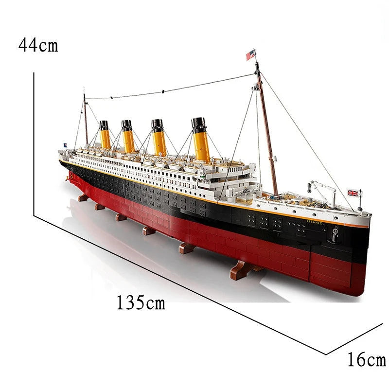 9090pcs Titanic Building Block Set