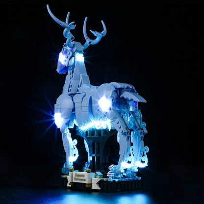 Expecto Patronum brick model, alternate angle