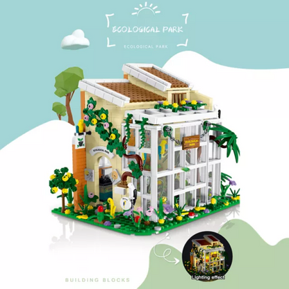 Ecological Park Building Block Set – 1506 PCS – detail view 1