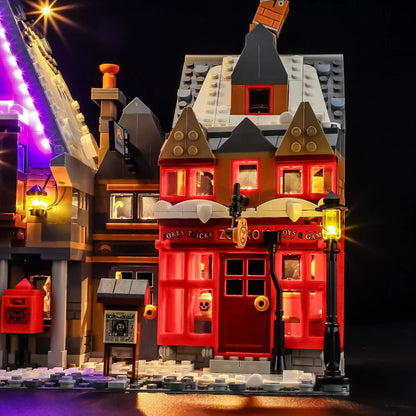 Harry Potter Hogsmeade Village 76457 – 3228PCS LEGO-Compatible Building Blocks | Wizarding World Collector Set