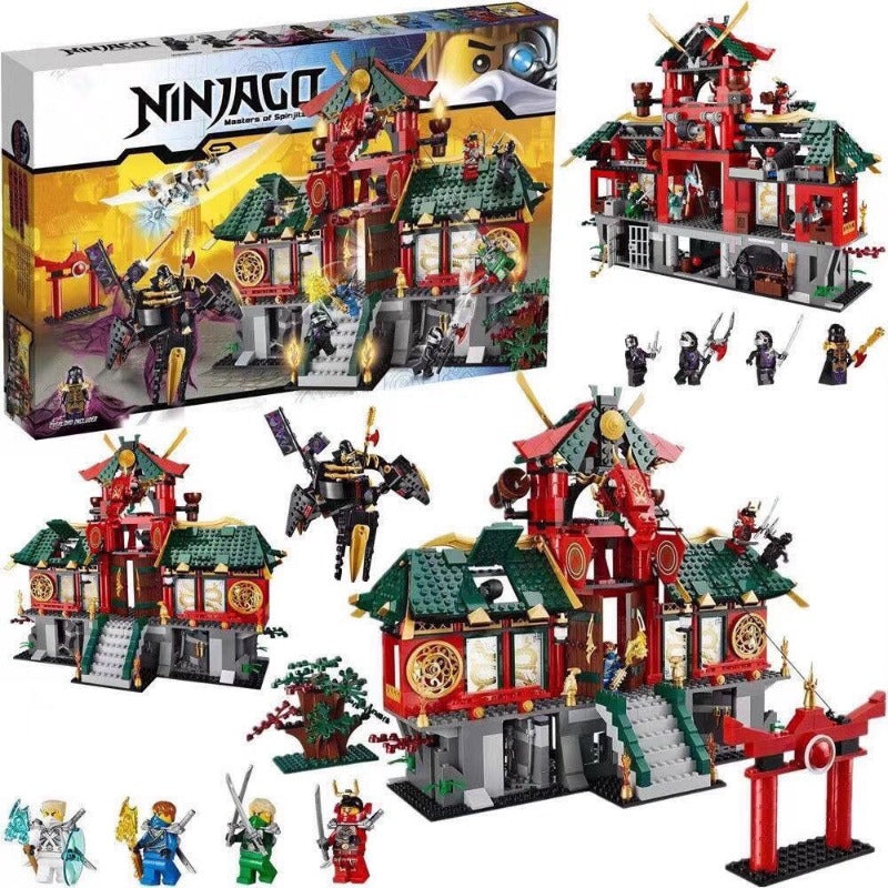 Ninjago City battle building block set with 1223 pieces