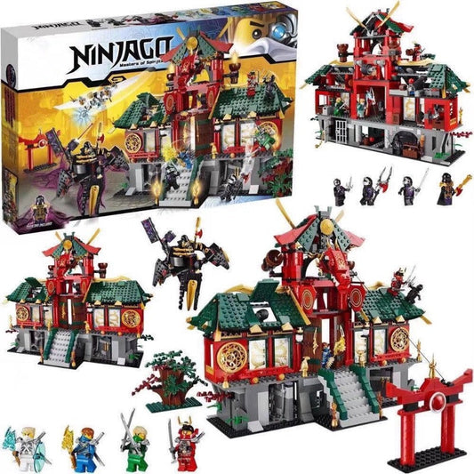 Ninjago City battle building block set with 1223 pieces