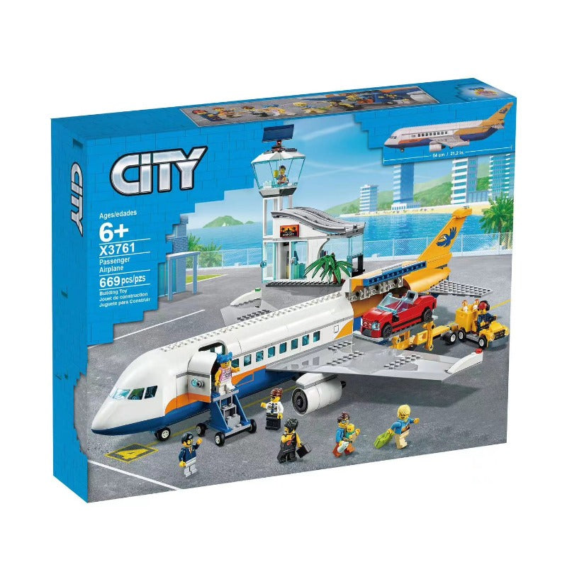 Airport collection building block model 60262 assembled