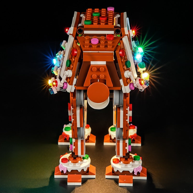 Side view of the four-legged holiday walker build