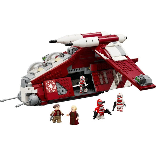 Assembled Coruscant Guard Gunship building block set, 1083 pieces