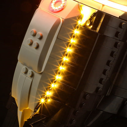 Further detail view of the assembled cat model