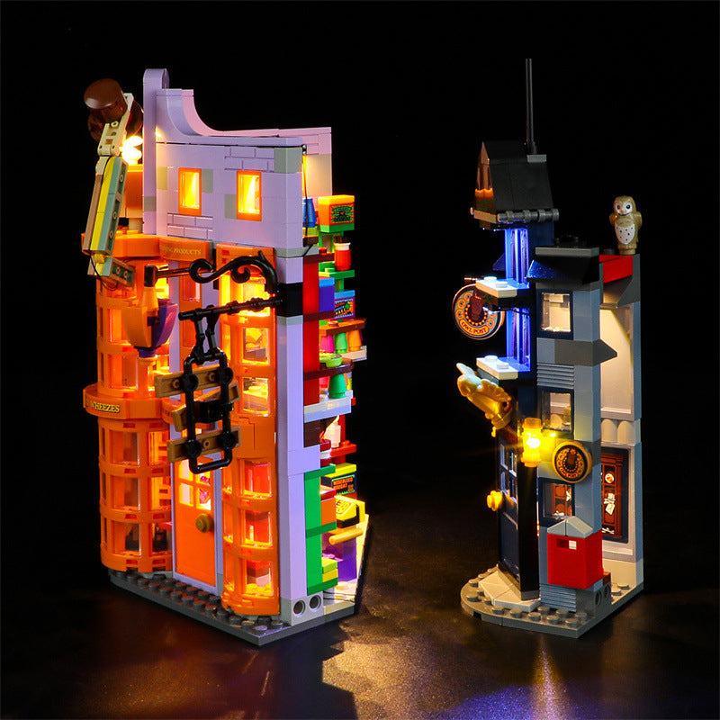 Detail photo of the Wizard Wheezes brick model