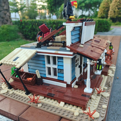 General Store building block model, profile view