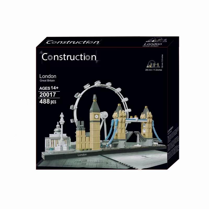 Gallery photo of the architecture skyline building block series