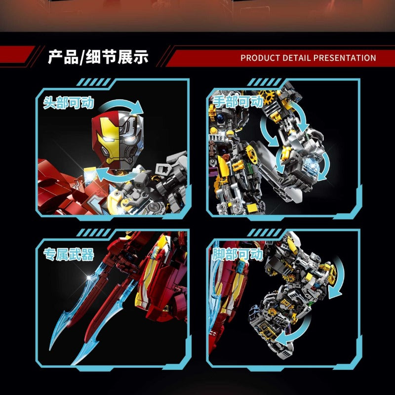 Advanced Battle Armor Mech building block set detail view 1