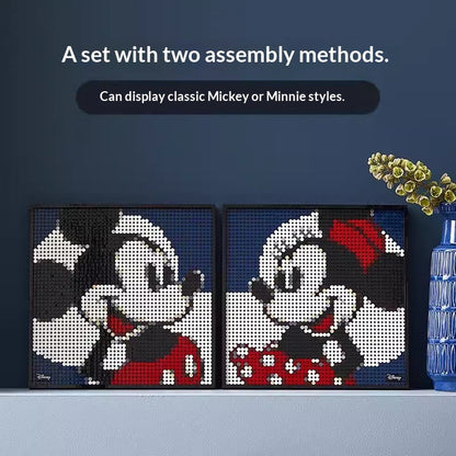 Two-set option for the Mickey Mouse building set