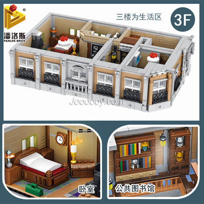 Mystic Sanctum Tower Building Set interior detail view