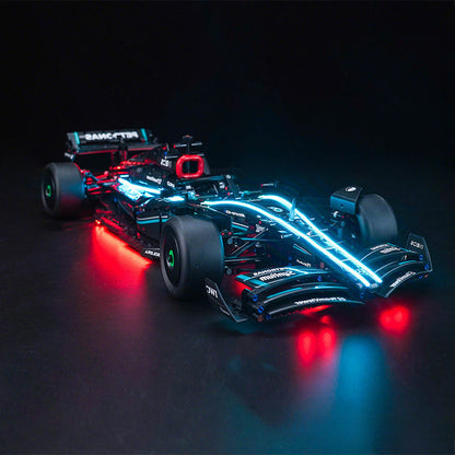 F1 car build front wing detail