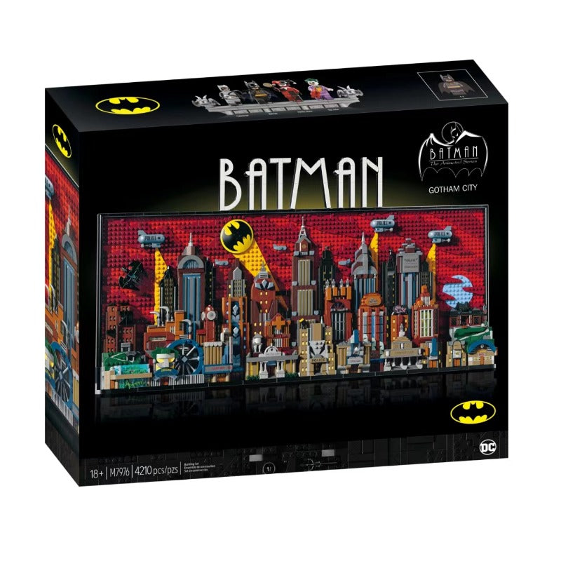 City building block set alleyway detail