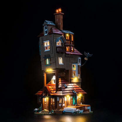 Burrow brick model shown with the LED lighting option