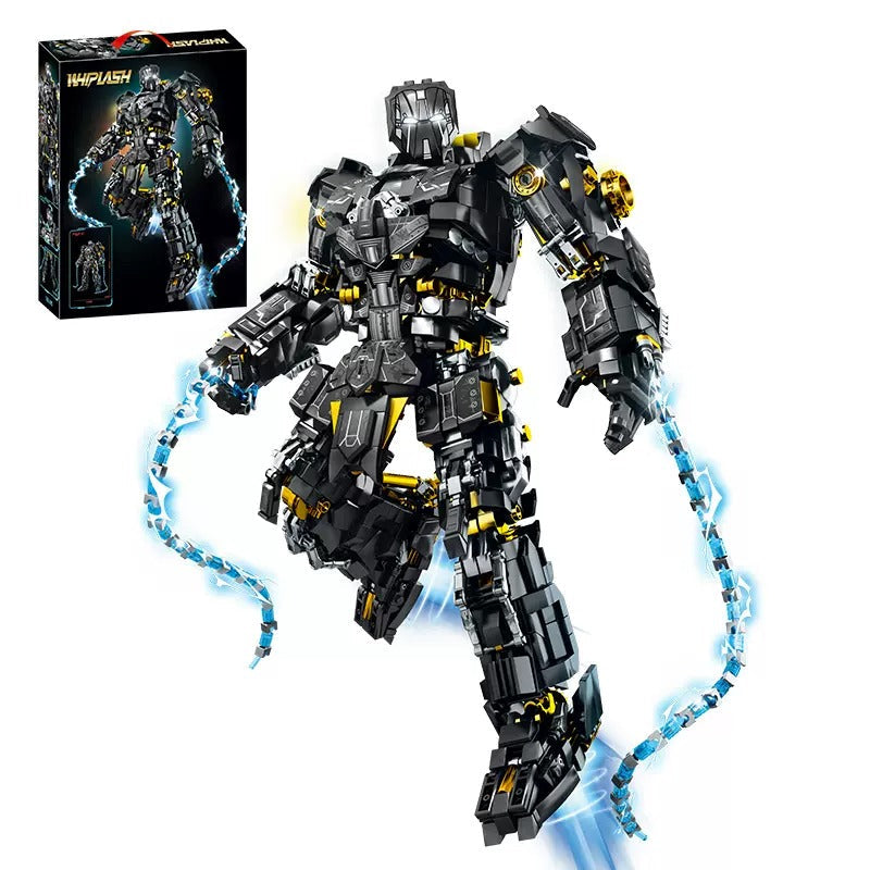 Armored Battle Robot building block set detail view 1