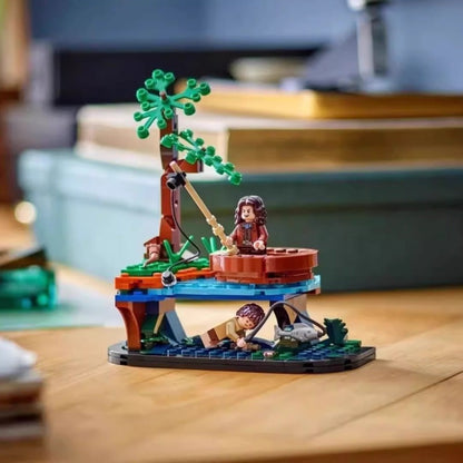 Small fantasy brick scene from another angle