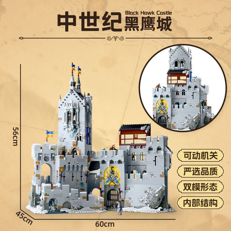 Mountain Fortress Building Set interior detail view