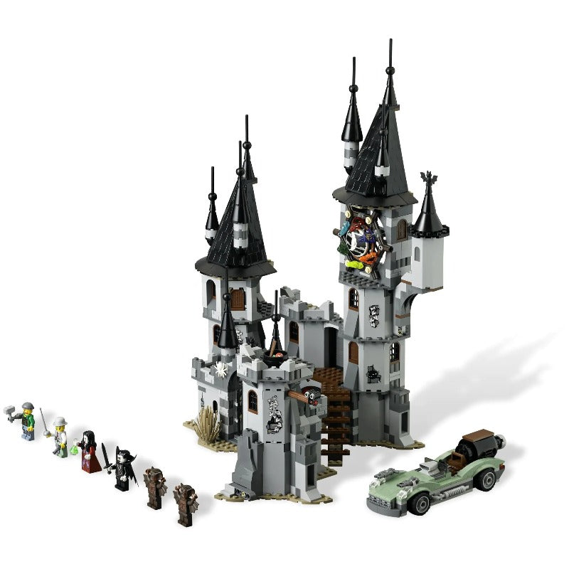 Vampyre Castle building block model, assembled model