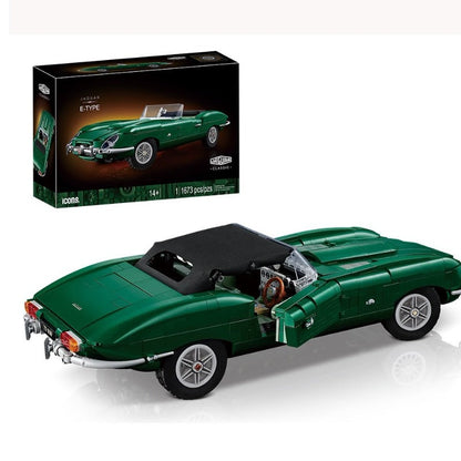 Jaguar E-Type 1673-piece classic car building block set
