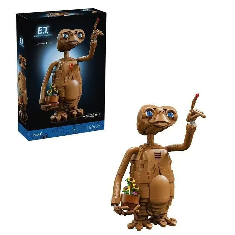 E.T. bricks-only building block set product photo