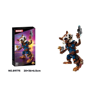 Space Explorer & Sidekick Duo Figures building block set detail view 1