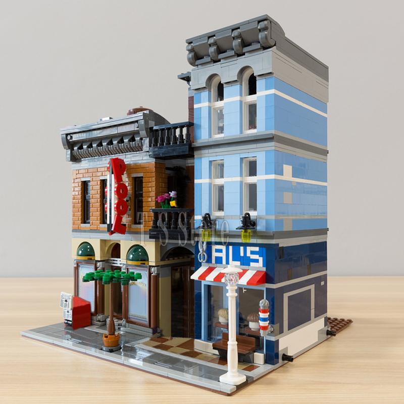 Detective's Office Building Set detailed close-up of brick construction