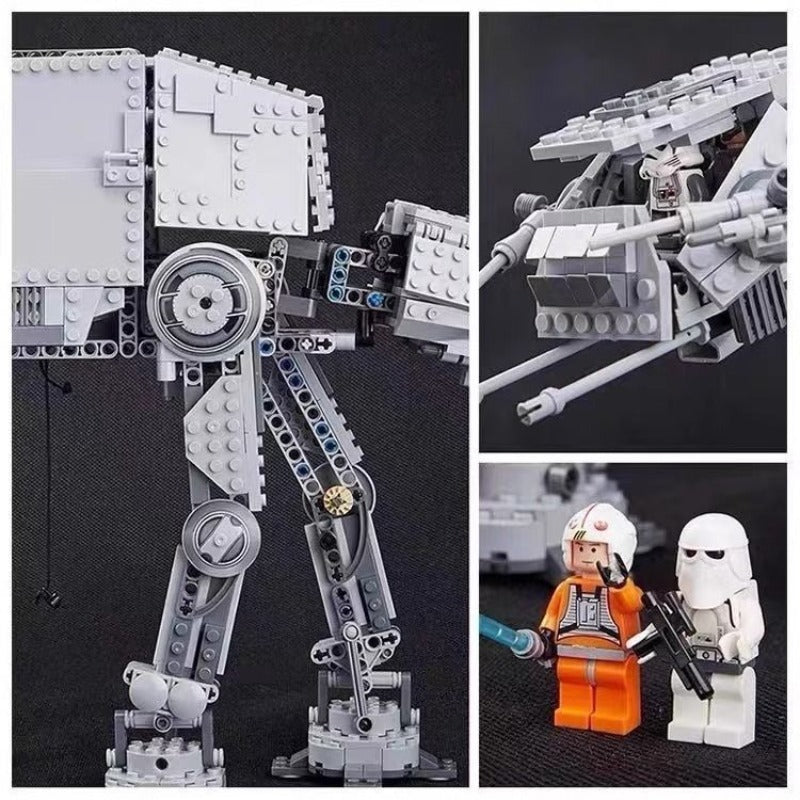 Walking AT-AT building set shown from another angle