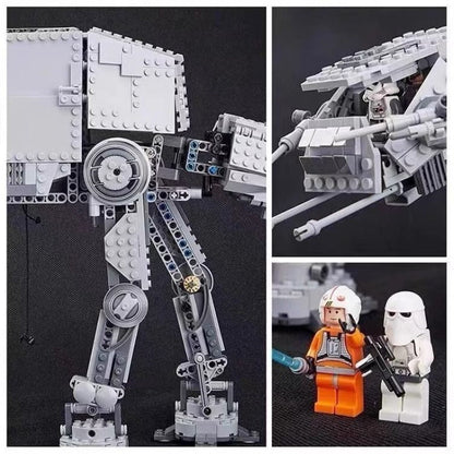 Walking AT-AT building set shown from another angle