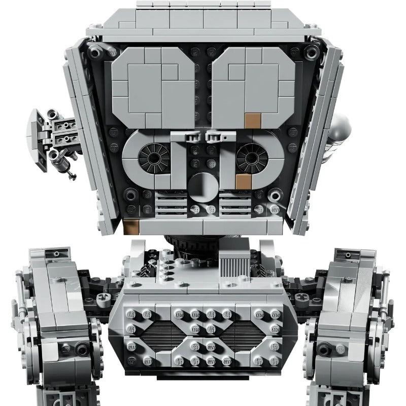 AT-ST building block model, close-up detail