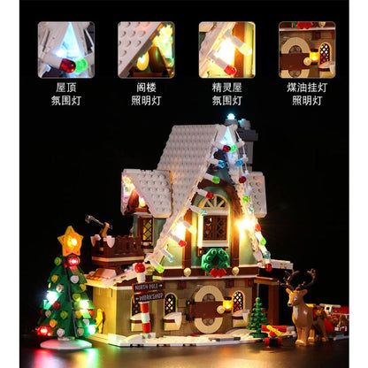 Elf club house set with LED lighting option