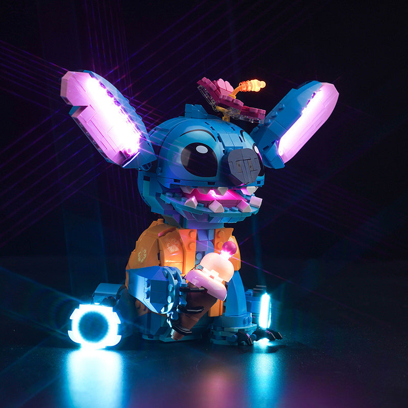 Assembled character display piece